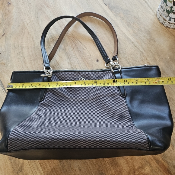 Coach Black and Brown Women's Tote Bag - Picture 14 of 16
